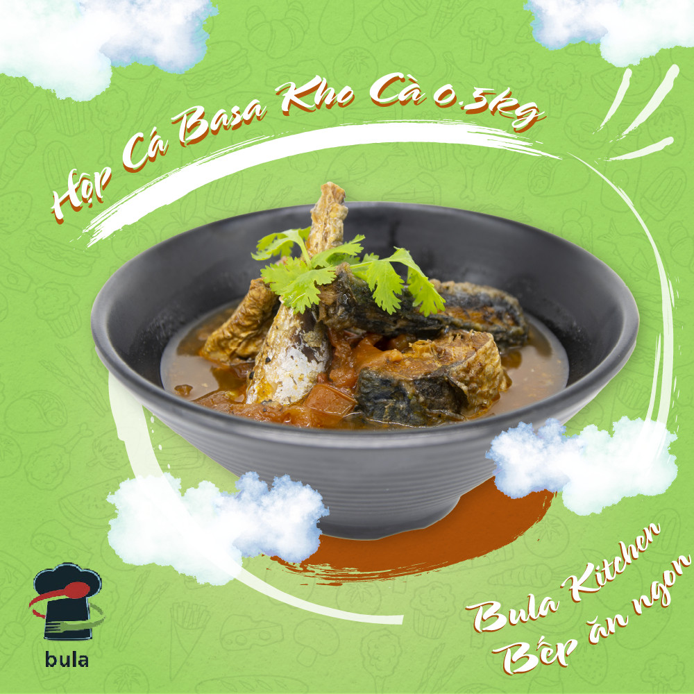 Cá saba kho cà hộp 0.5kg ít xương