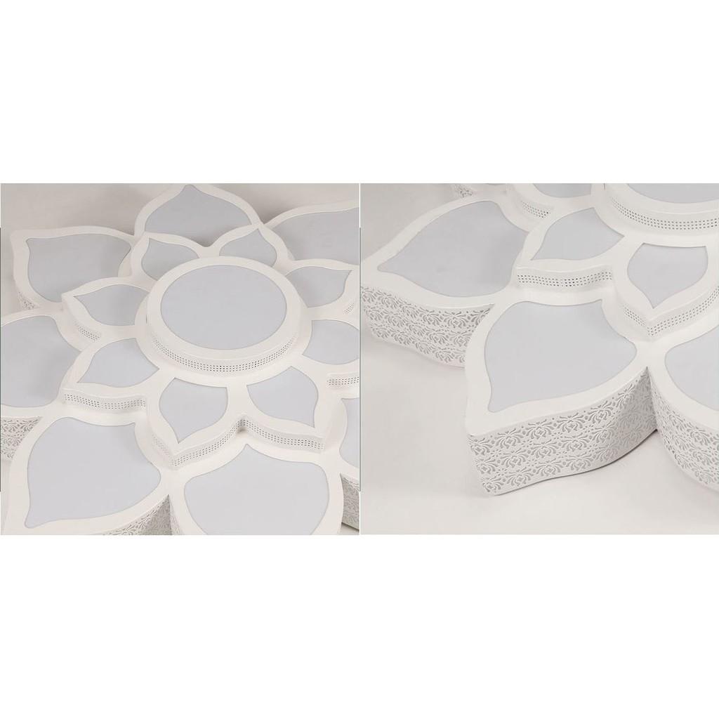Đèn trần D750mm kiểu dáng sang trọng với 3 chế độ ánh sáng trang trí nội thất hiện đại - kèm điều khiển .
