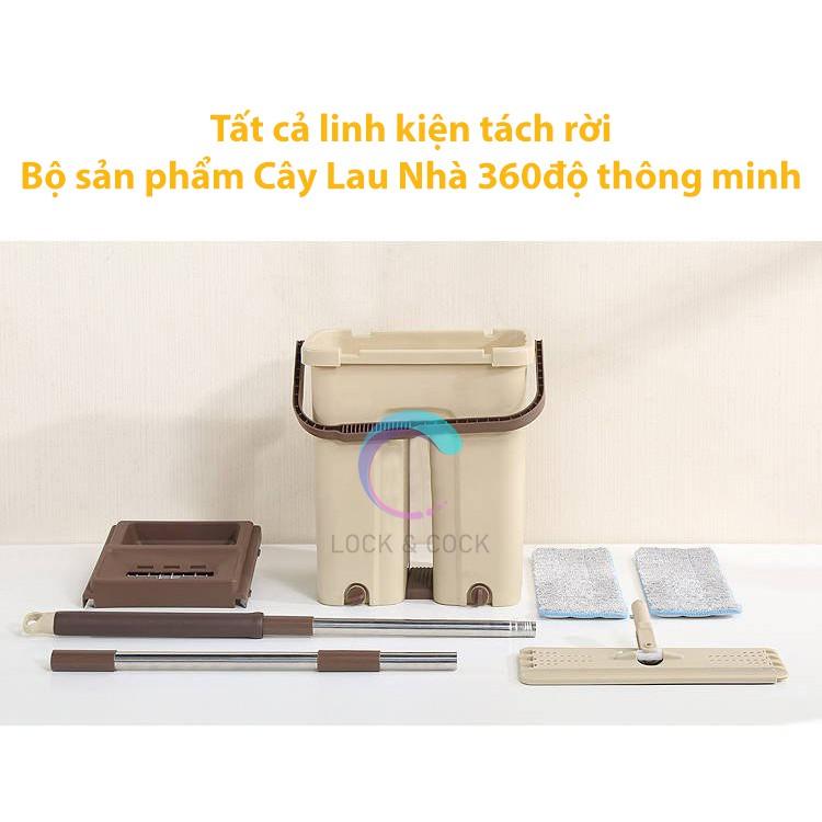 Bộ Cây Lau Nhà Thông Minh Cao Cấp