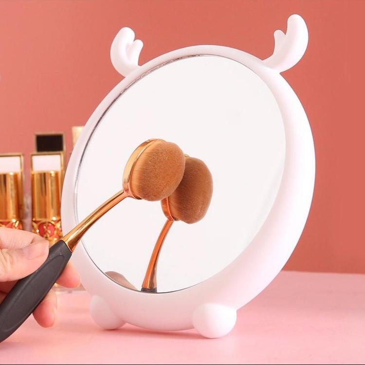 Gương trang điểm hình sừng hươu dễ thương