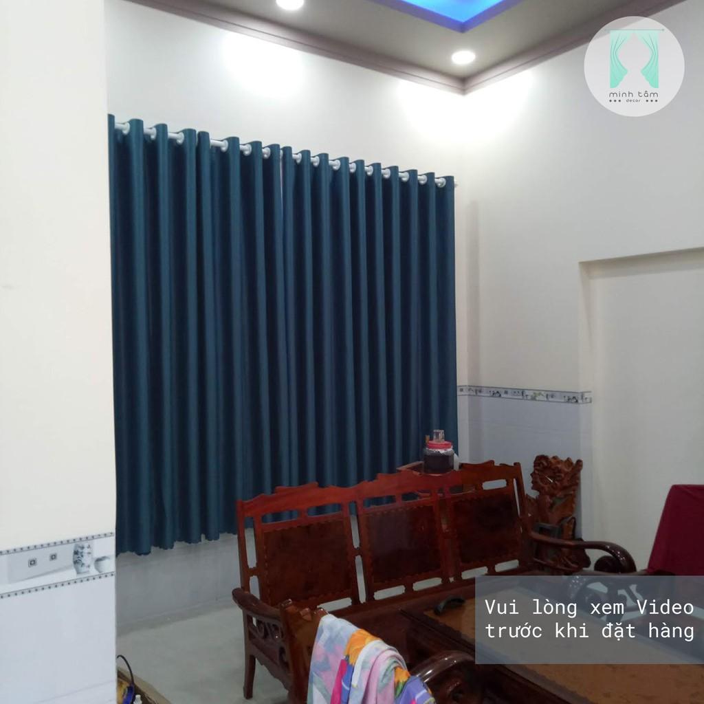 Rèm cửa chống nắng - màu xanh chàm