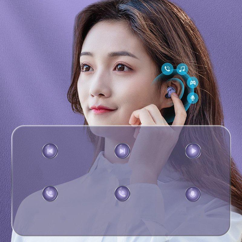 Tai nghe Wireless V5.1 Inear Pearl M32 -  làm sạc dự phòng ️ FREESHIP ️