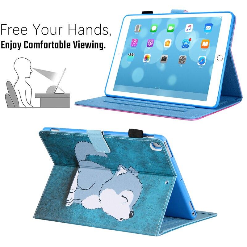 Bao Da Họa Tiết Hoạt Hình Dễ Thương Cho Apple Ipad Pro 9.7 Inch 2016