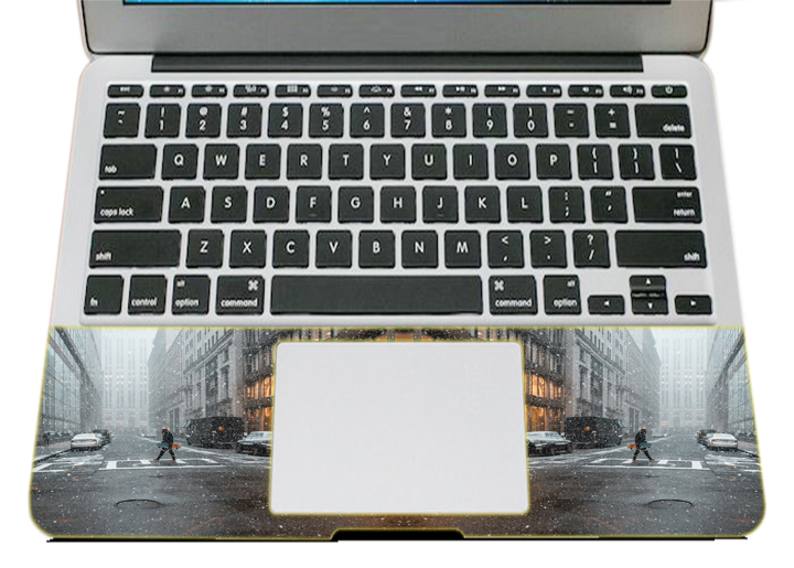 Mẫu Dán Trang Trí Mặt Ngoài + Lót Tay Laptop Nghệ Thuât LTNT - 914