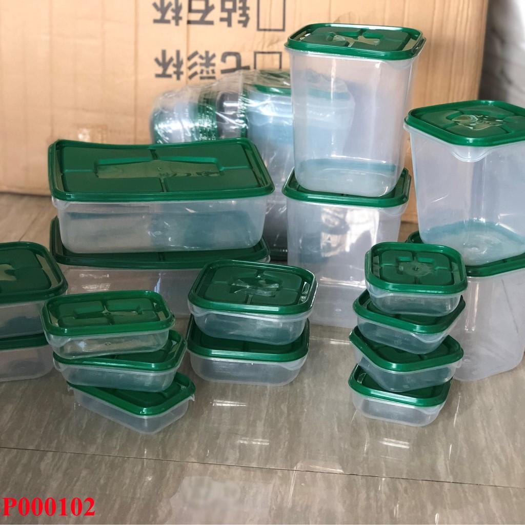 SP000102- Bộ hộp nhựa 17 chi tiết