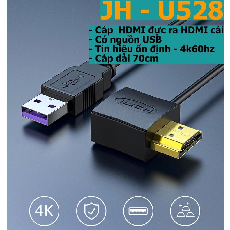 Đầu nối HDMI HDMI 4k60hz - HDMI vuông góc đầu nối tiếp hdmi 2 đầu âm 8k - Hồ Phạm