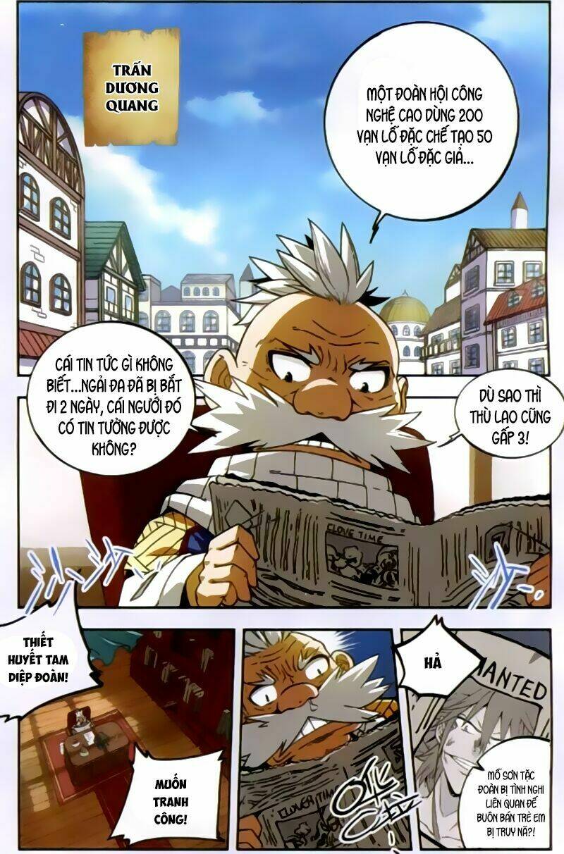 thiết huyết tam diệp đoàn chapter 3 3