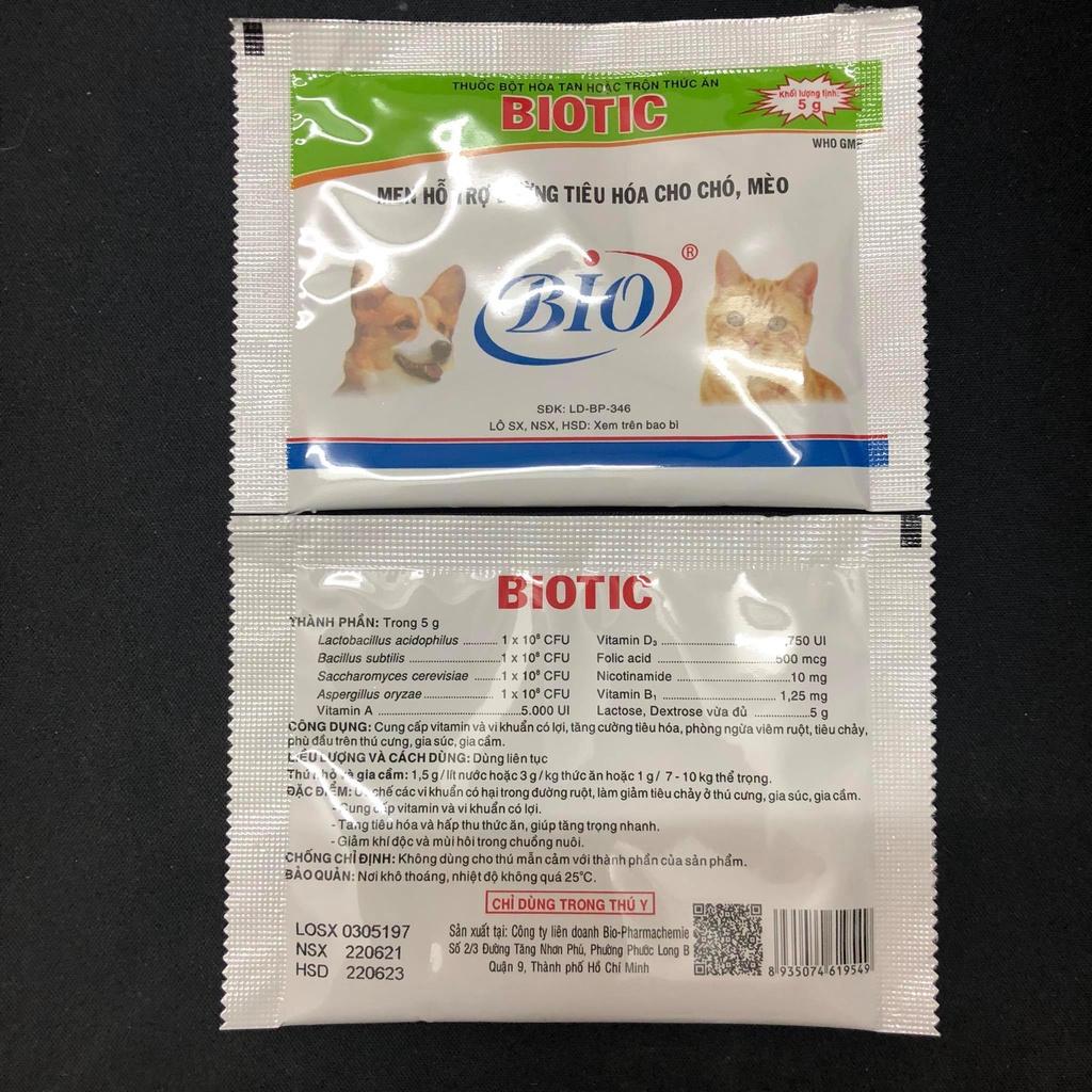 Men tiêu hoá BIOTIC - Hỗ trợ tiêu hoá chó, mèo