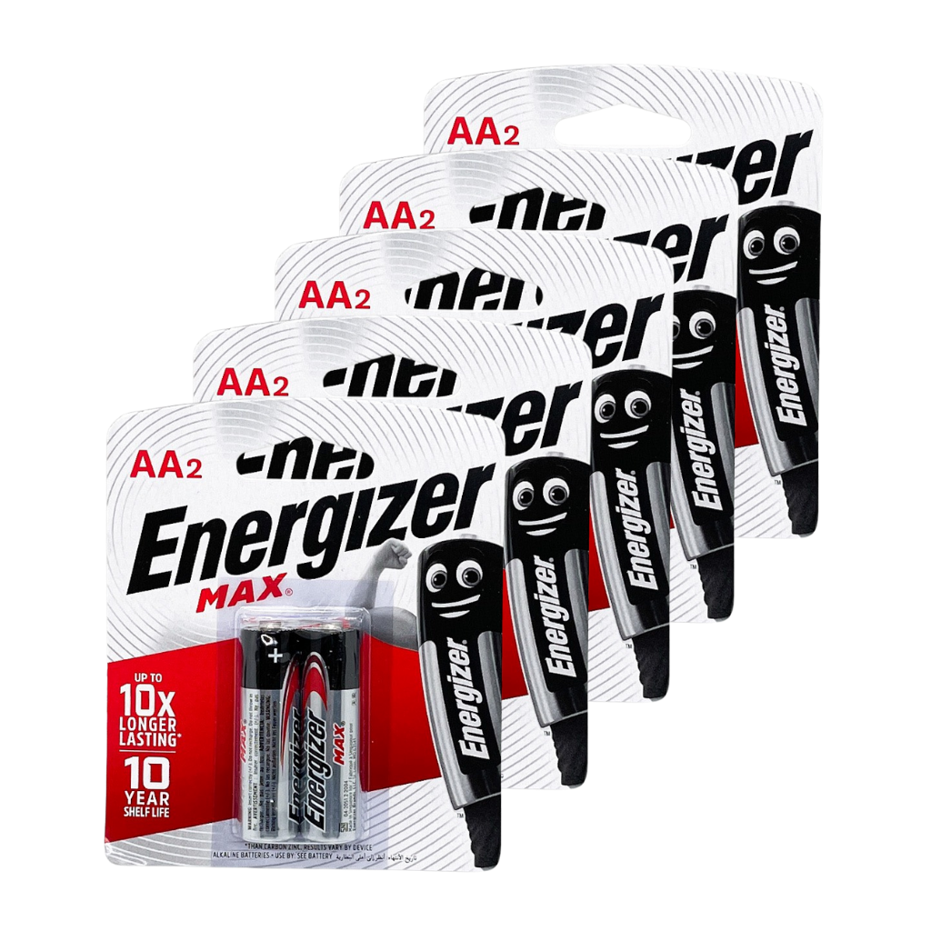 5 Đôi ( 10 Viên ) Pin Energizer Max E91 1,5V Siêu Bền - Hàng chính hãng