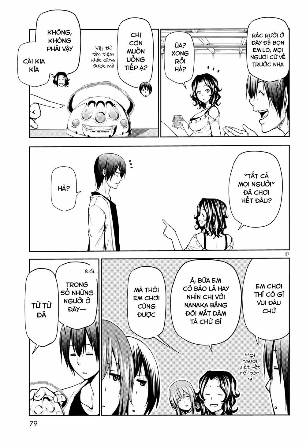 cô gái thích lặn - grand blue chapter 59 37