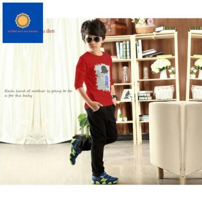 Đồ bộ quần áo dài tay bé trai, bé gái, mặc ấm khi trời trở lạnh - Xưởng may Gia Khang