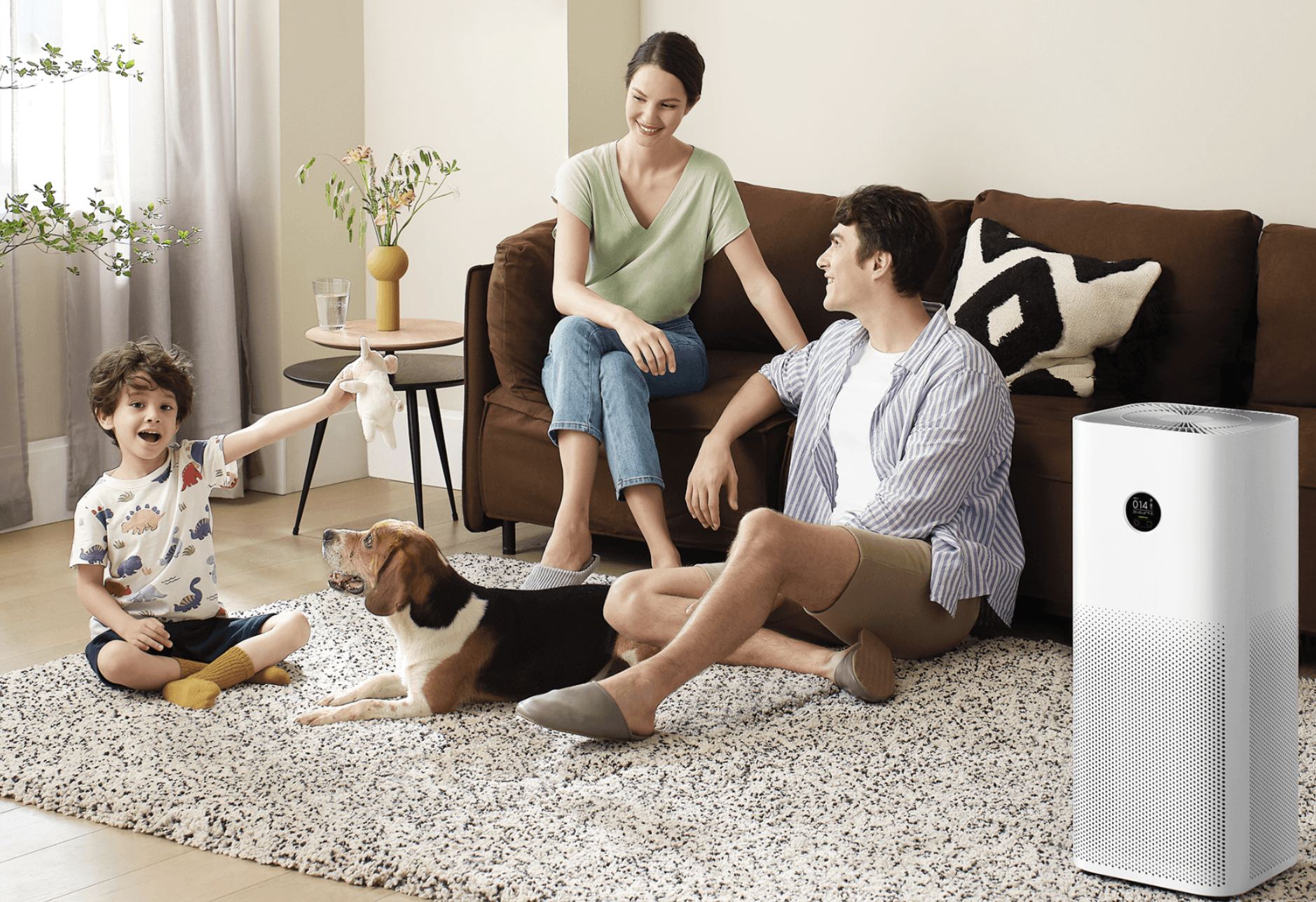 Máy Lọc Không Khí XIAOMI Mi Air Purifier Pro H, Khử Khuẩn UV, Khử Mùi Hôi, Kết Nối App, Phù Hợp Diện Tích 80m2, Công Suất 70W - Hàng Chính Hãng