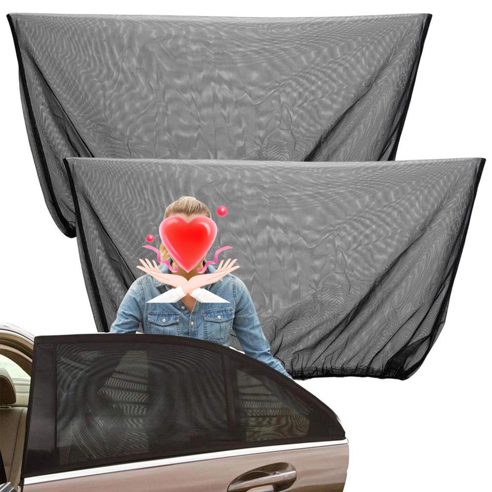 Car Window Sunshade Curtain Breathable SUV Front Window