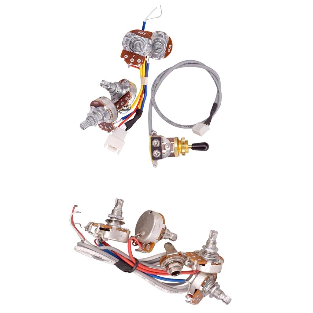 Sunnimix 2 Bộ Đàn Guitar Mạch Nối Dây Prewired Bộ LP Epi Đàn Guitar Điện