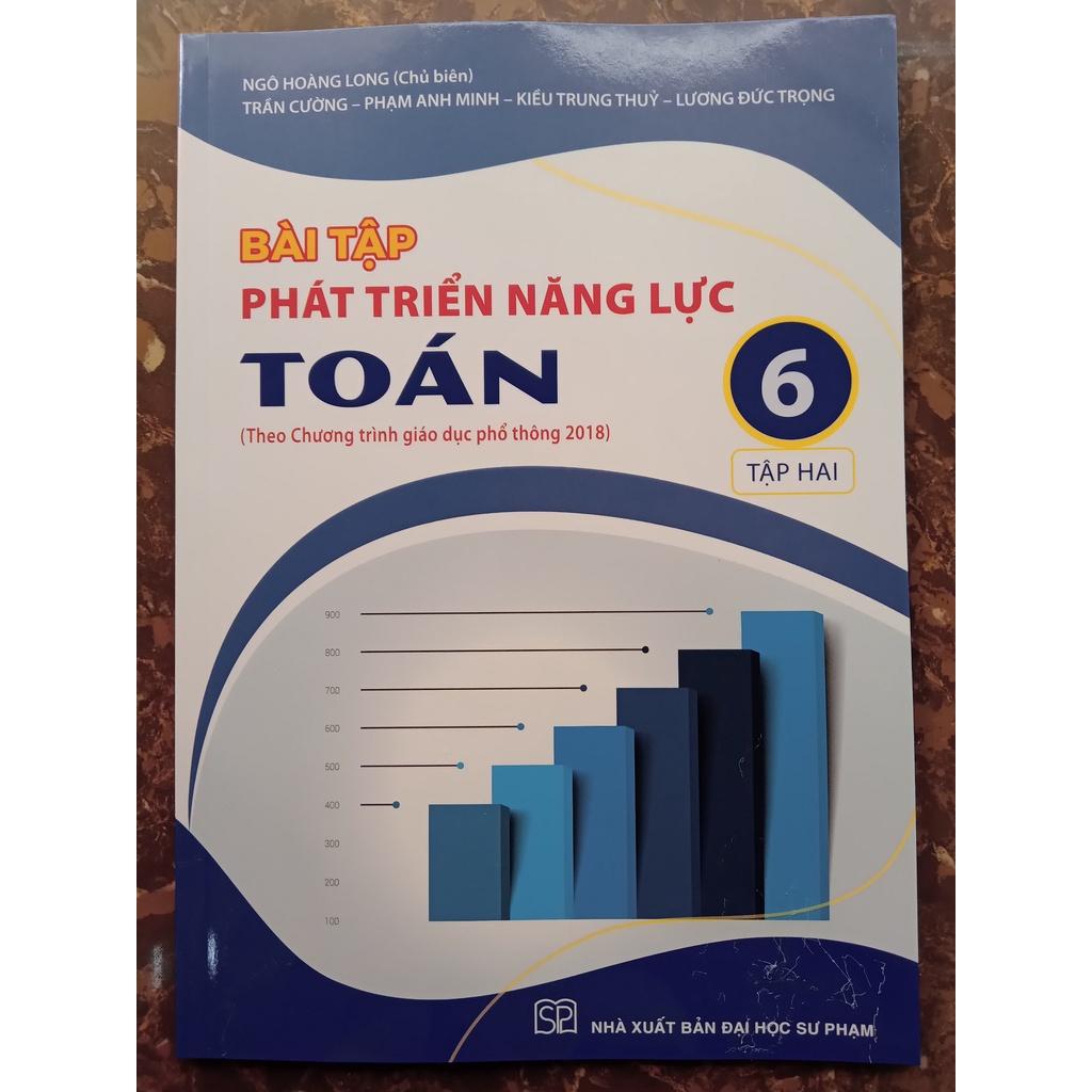 Sách - Combo Bài tập phát triển năng lực toán 6 (Tập 1+Tập 2) - Kết nối tri thức với cuộc sống