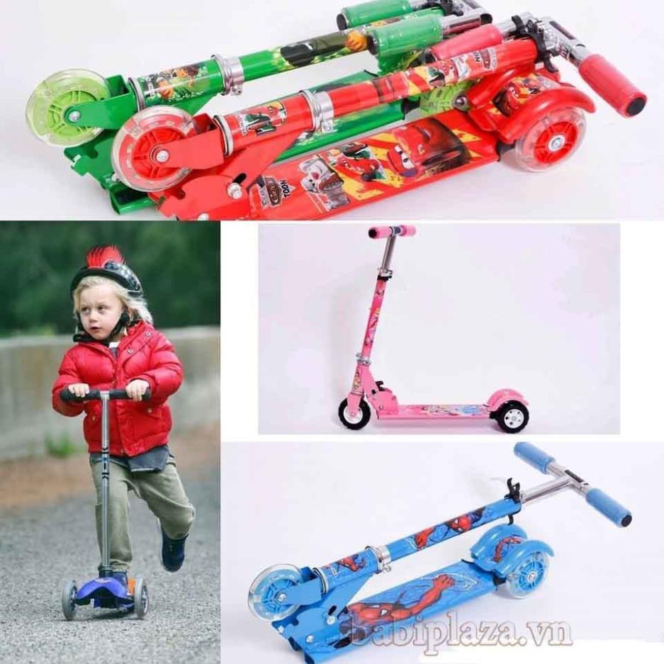 XE TRƯỢT SCOOTER BÁNH PHÁT SÁNG