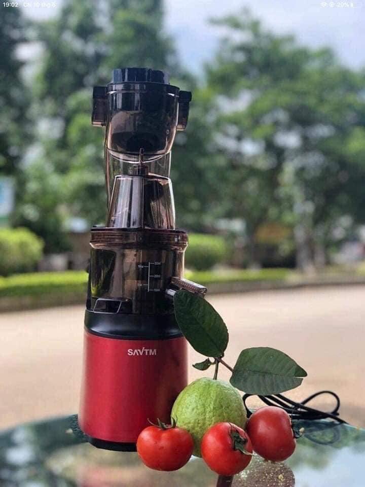 Máy Ép Hoa Quả Rau Củ Tốc Độ Chậm SAVTM JE-35 cỡ lớn ép cả quả giữ nguyên chất dinh dưỡng