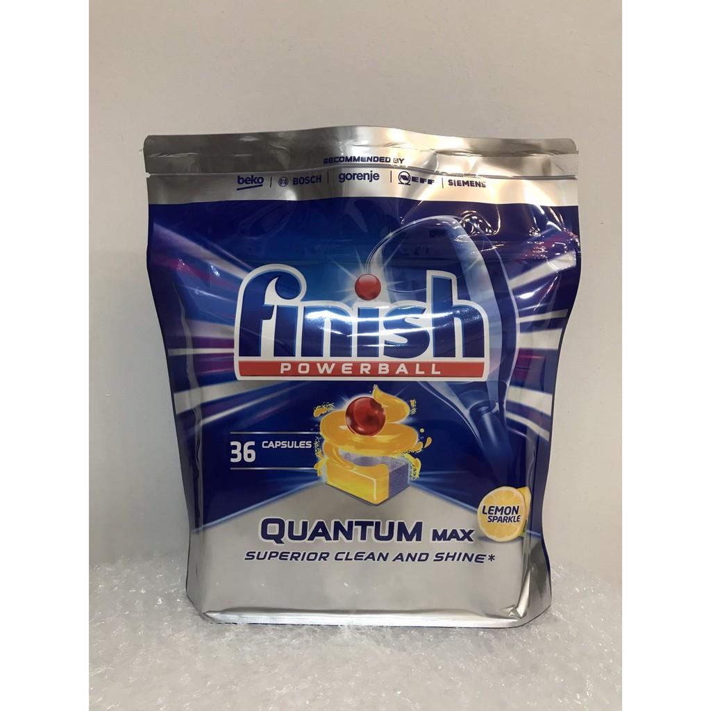 Hộp 54v - túi 51v - túi 36v - 25v // Viên rửa chén bát Finish Quantum Max & Quantum Ultimate