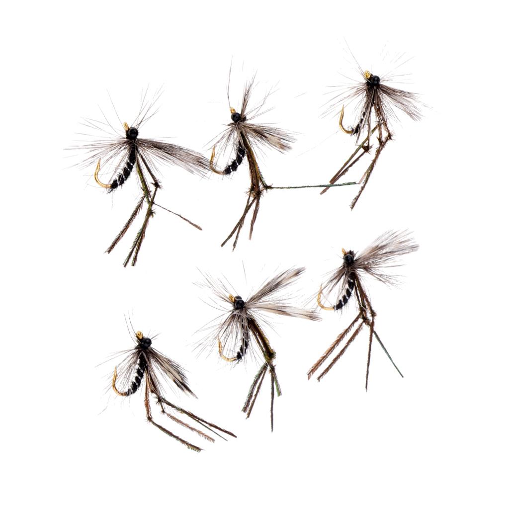 6 Pieces Fly Fishing Flies   Hook Lures Dry Flies Mosquito Lure