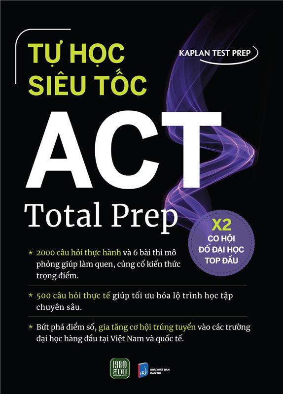 Sách Tự Học Siêu Tốc - ACT Total Prep