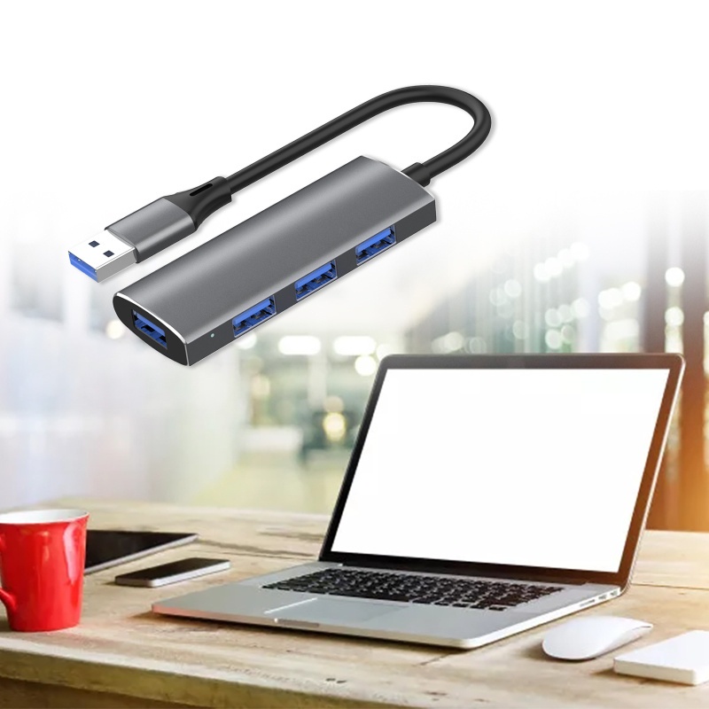 Hub USB 3 Cổng 3.0 Tốc Độ Cao, chia usb ra 4 cổng usb