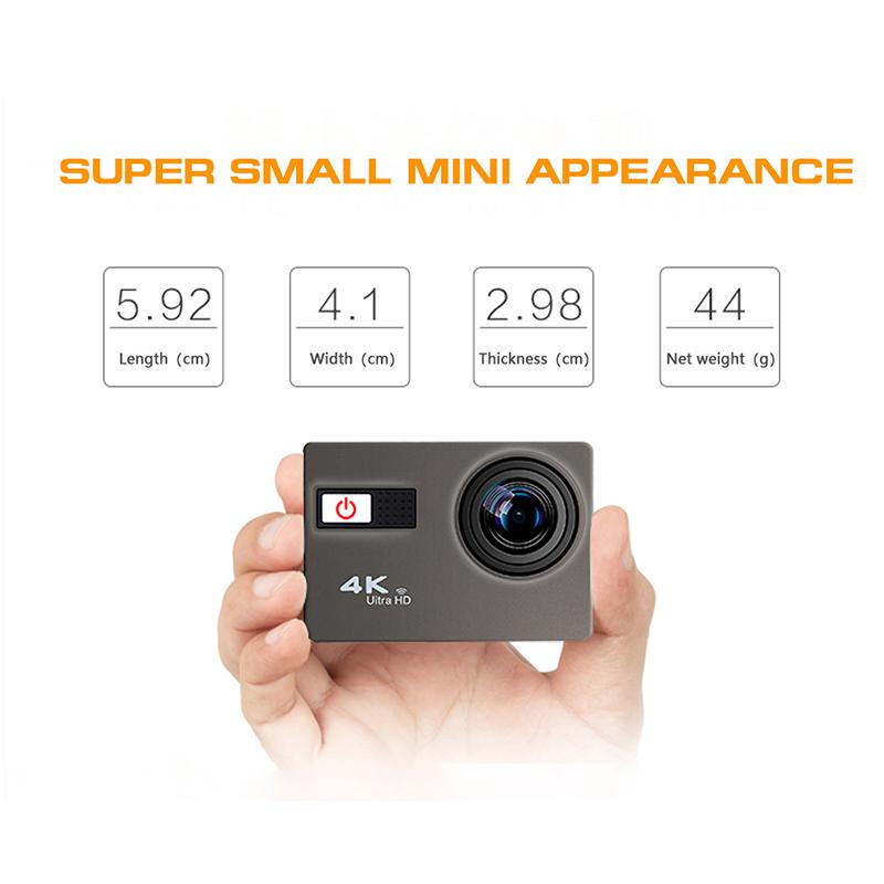 Waywalkers Ultra HD 4K 60fps WiFi Camera hành động chống lắc