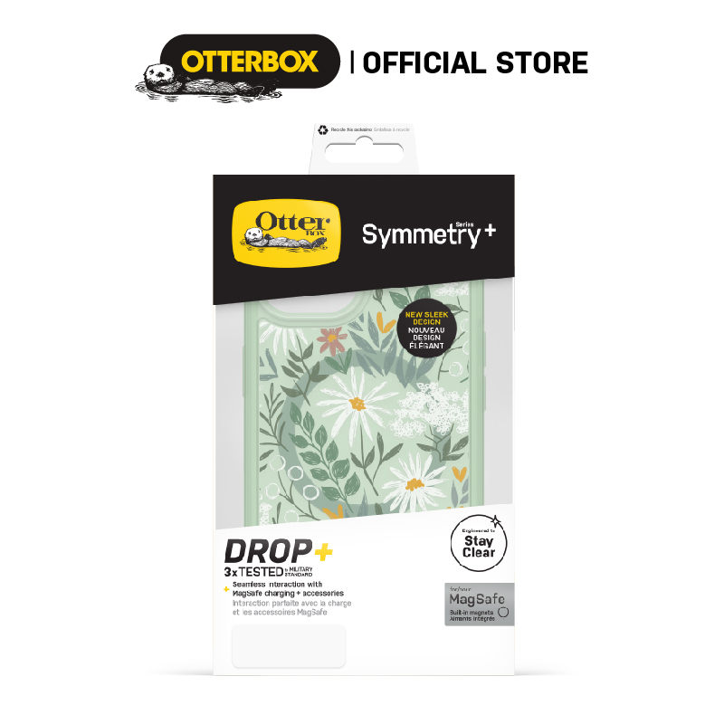 Ốp Lưng Chống Sốc OtterBox Symmetry+ Clear Series Dành Cho iPhone 14 - Hàng Chính Hãng