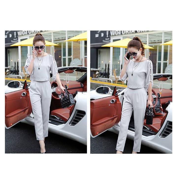 Bộ đồ đính cúc thời trang B01