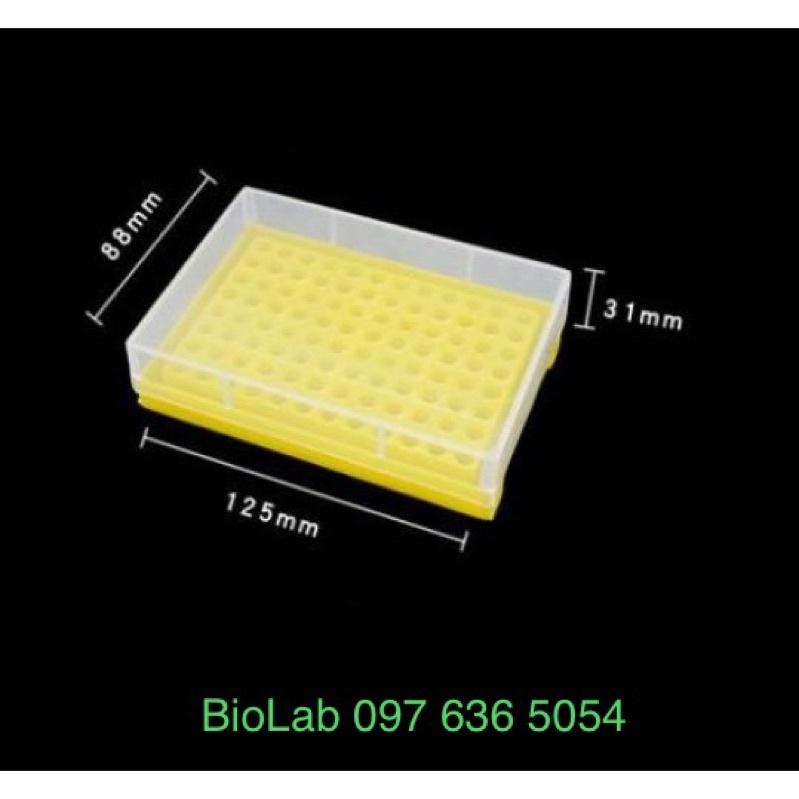 Giá đựng ống PCR 0.2ml, 96 vị trí, Mã CTR1006, hãng FcomBio