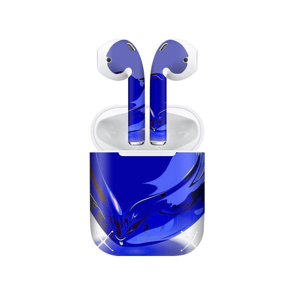 Miếng dán skin chống bẩn cho tai nghe AirPods in hình Họa tiết - HTx018 (bản không dây 1 và 2