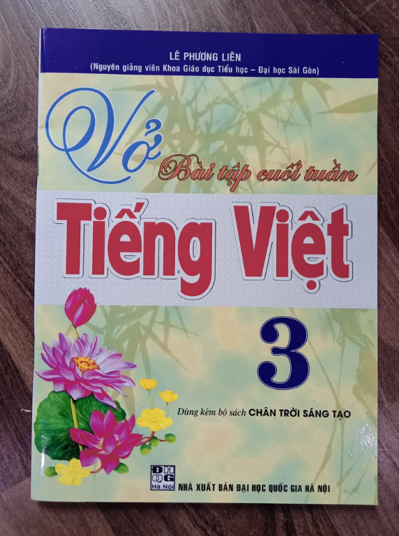 Sách - Vở bài tập cuối tuần tiếng việt 3