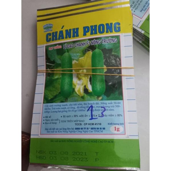 Hạt giống bí đao chanh Chánh Phong 1g