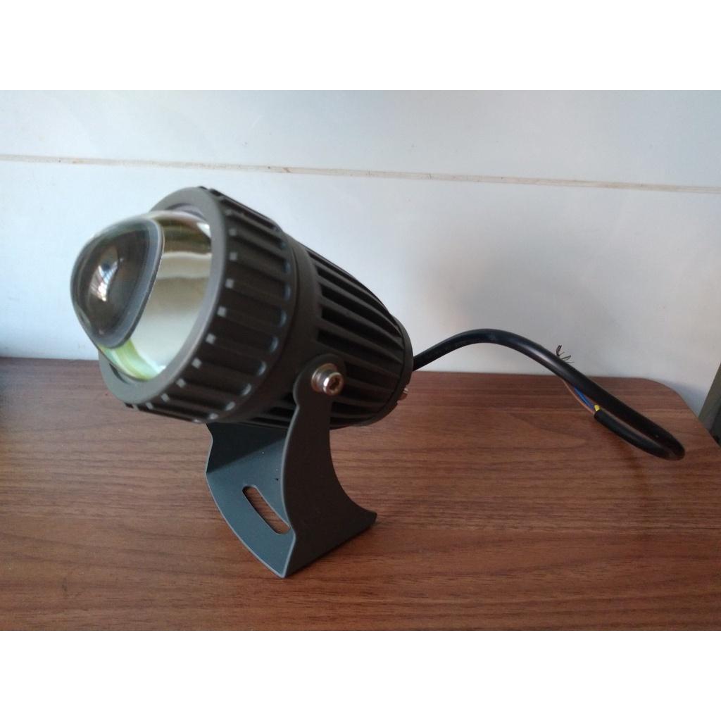 ĐÈN LED FLOOD LIGHT ĐỔI MÀU LED 10W SIÊU SÁNG CÁNH NHÔM LOẠI TỐT - đèn rọi xa