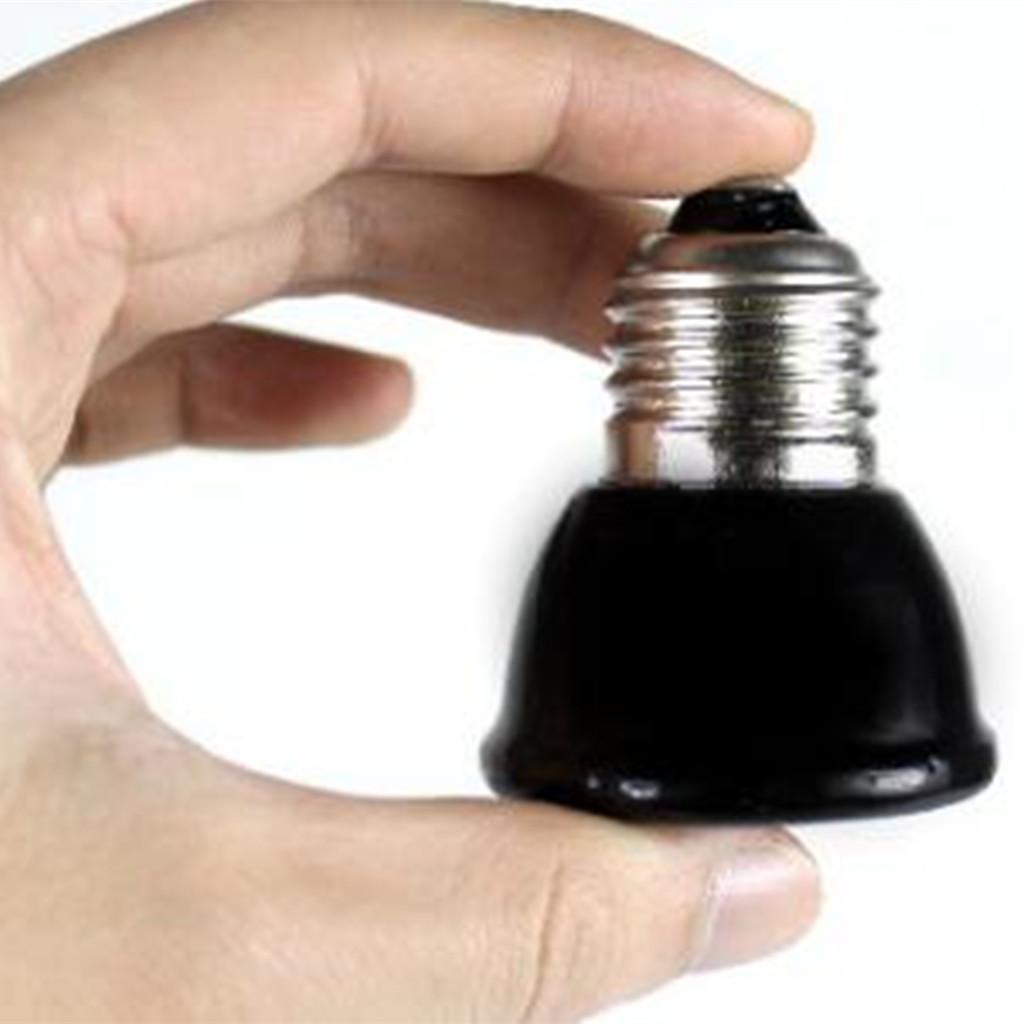 3X 60W Mini Infrared Ceramic Emitter Heat Lamp Light Bulb Reptile Pet Brooder