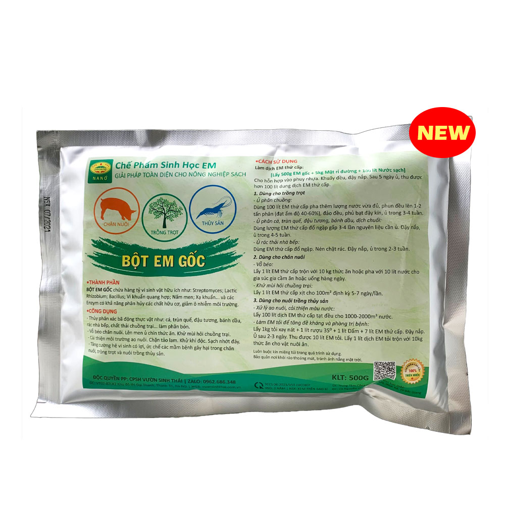 Chế phẩm sinh học EM gốc 500g