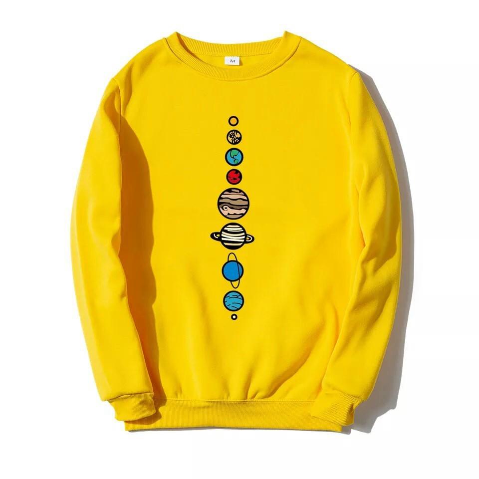 ÁO SWEATER UNISEX IN CÁC HÀNH TINH