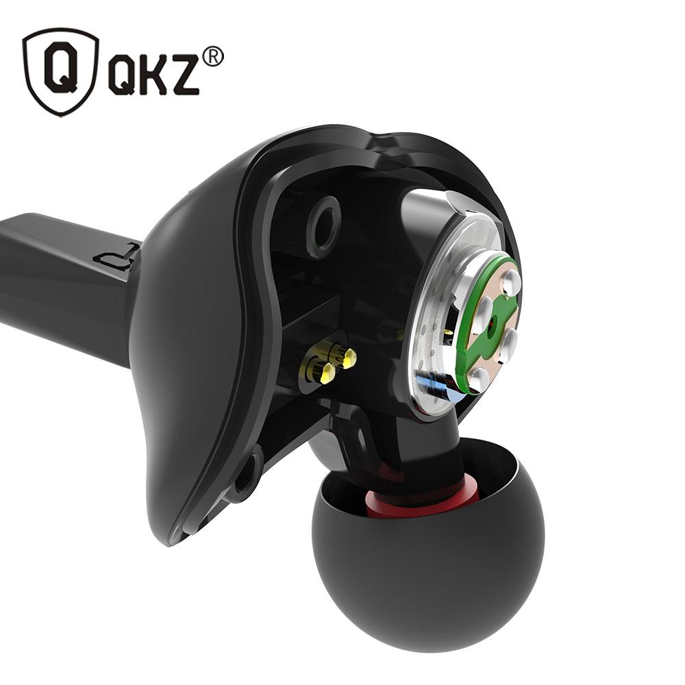 Tai nghe có dây QKZ VK3 3,5 mm chống ồn Cách ly Âm nhạc kim loại Heavy Bass