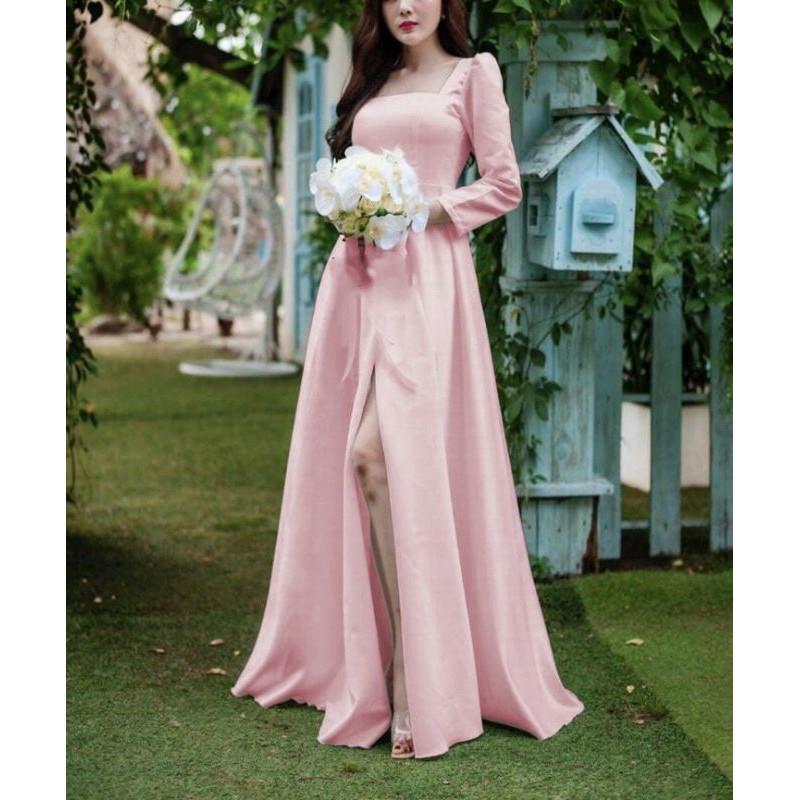 Đầm cưới cô dâu, váy cưới, váy phi maxi