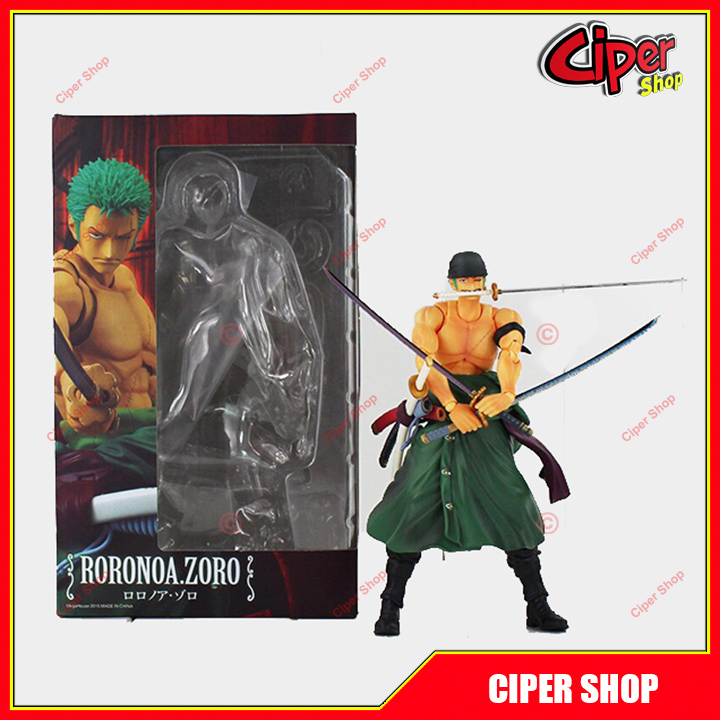 Mô hình Zoro khớp - Mô hình One Piece - Figure Action Zoro SHF