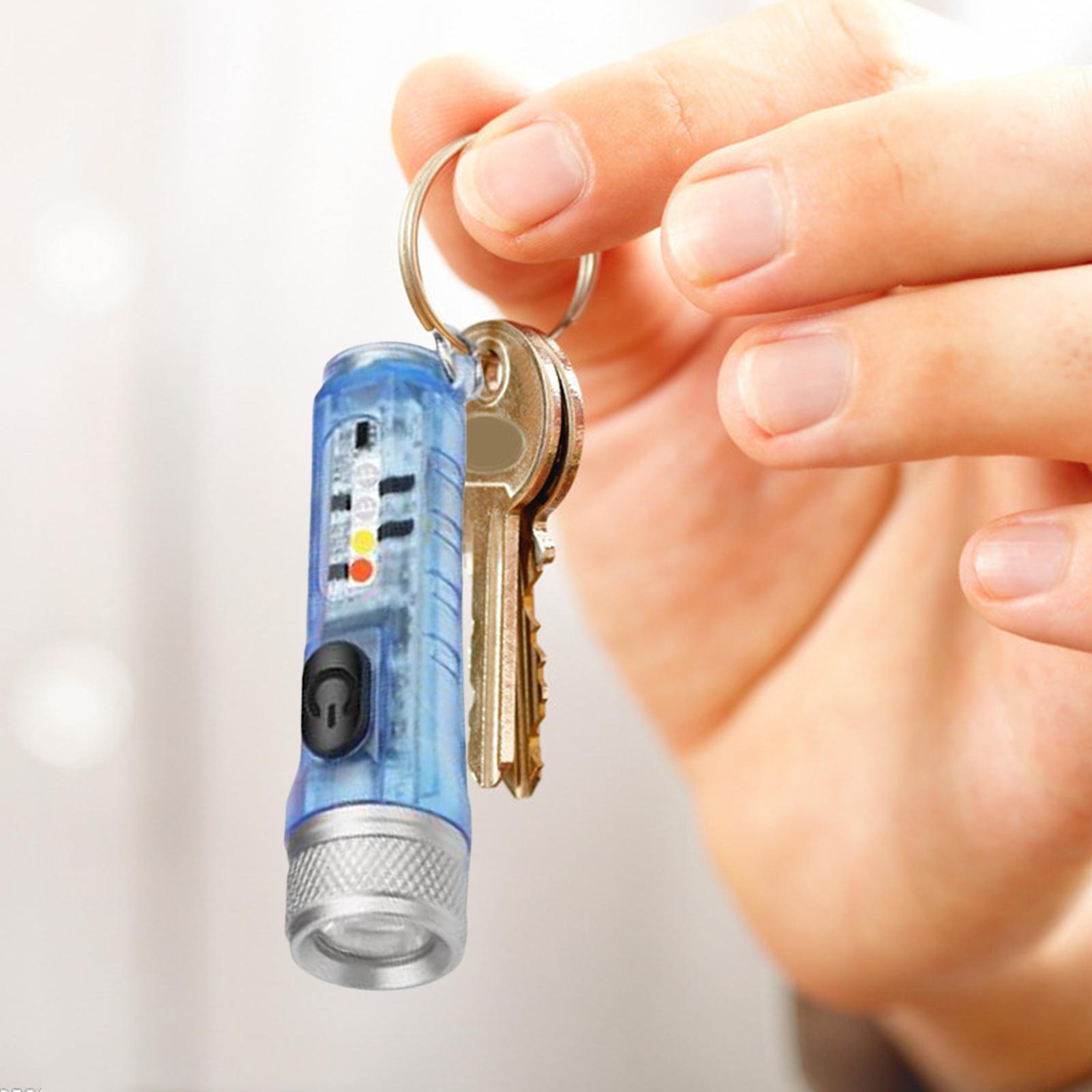 Portable Mini LED Flashlight Torch USB Rechargeable for Outdoor Workshop