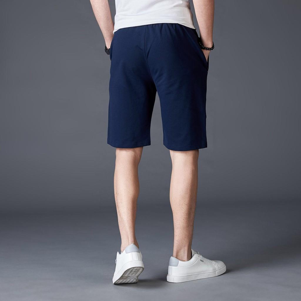 Quần short xanh than