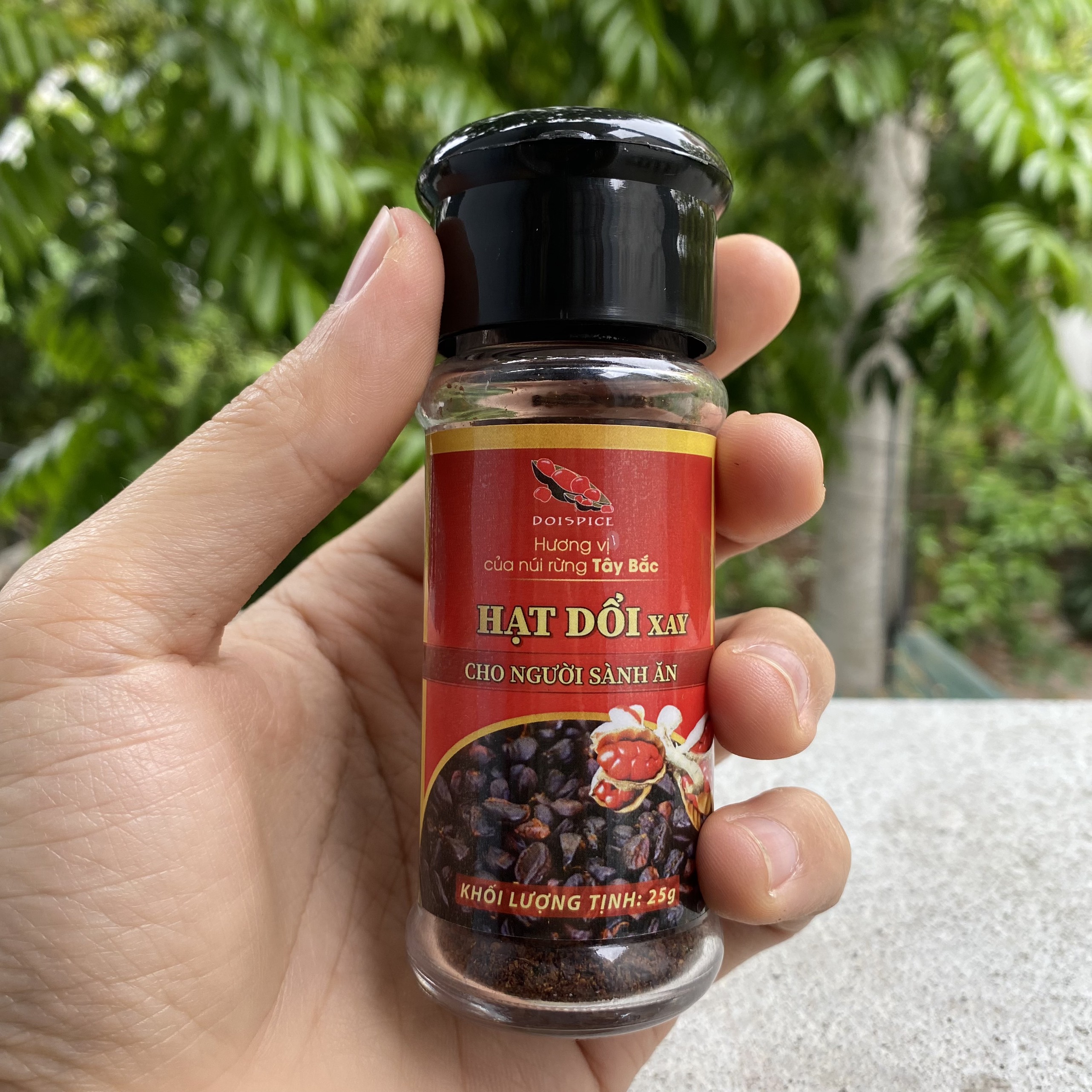 Hạt Dổi Doispice 25g cực thơm, siêu tiết kiệm, tiện sử dụng