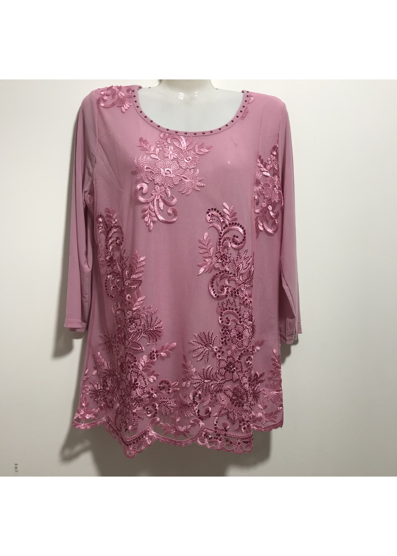 Áo voan thun trung niên cho người 50-70 ký