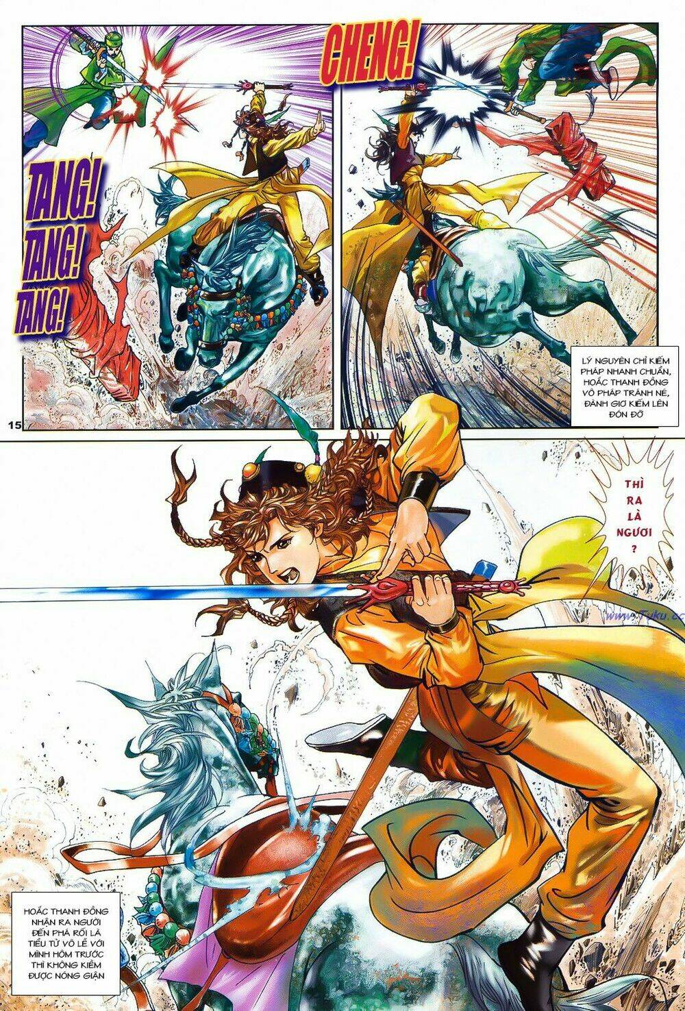 thư kiếm ân cừu lục chapter 3 15