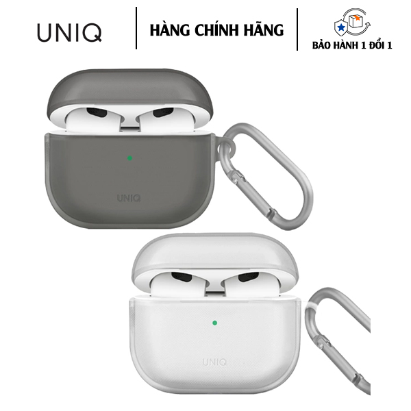 Ốp Dành Cho Airpods Airpods Pro UNIQ Glase Hang - Hàng Chính Hãng