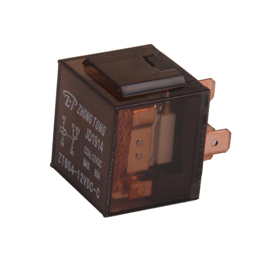 Automotive DC 12V 80A 5 Pin   Relay General Purpose Relay