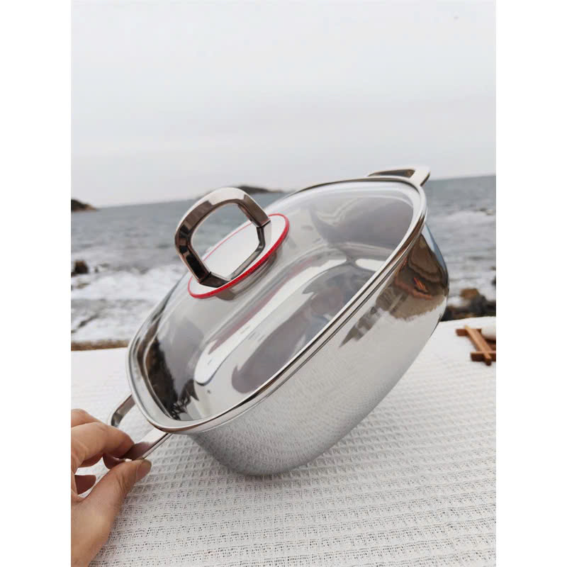 [Hàng chính hãng] CKM157 - Nồi vuông Inox cao Chockmen 24cm