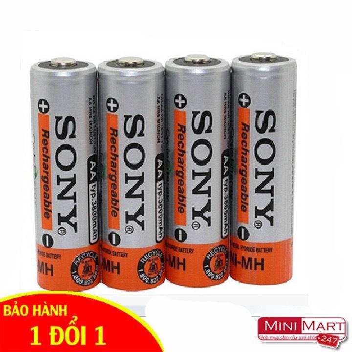 Hình ảnh Pin Sạc AA/ AAA Sony Dung Lượng 4600 mAh Vỉ 2 Viên