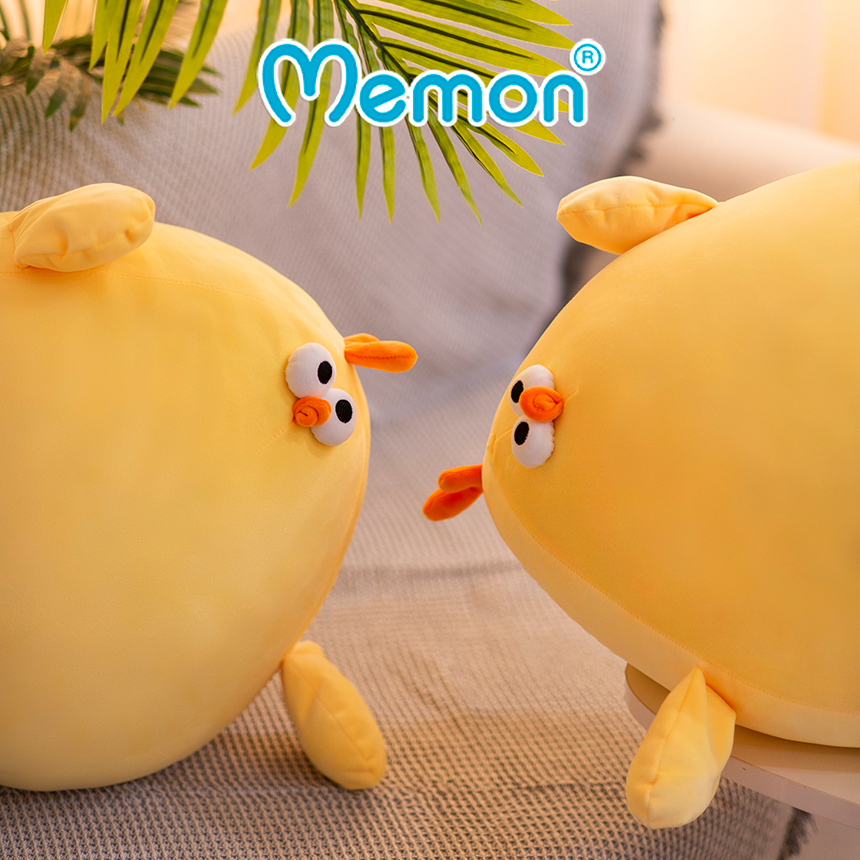 Gấu Bông Gà Bụng Bự 40cm - 70cm Cao Cấp Memon, Gà Bông Cute