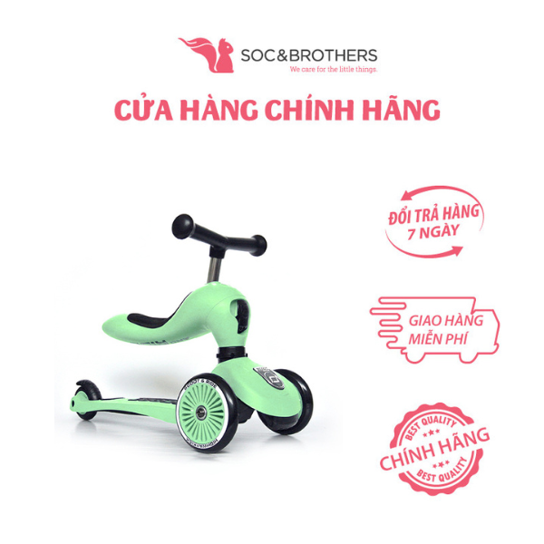 Xe scooter trẻ em Scoot and Ride Highwaykick 1 màu Kiwi